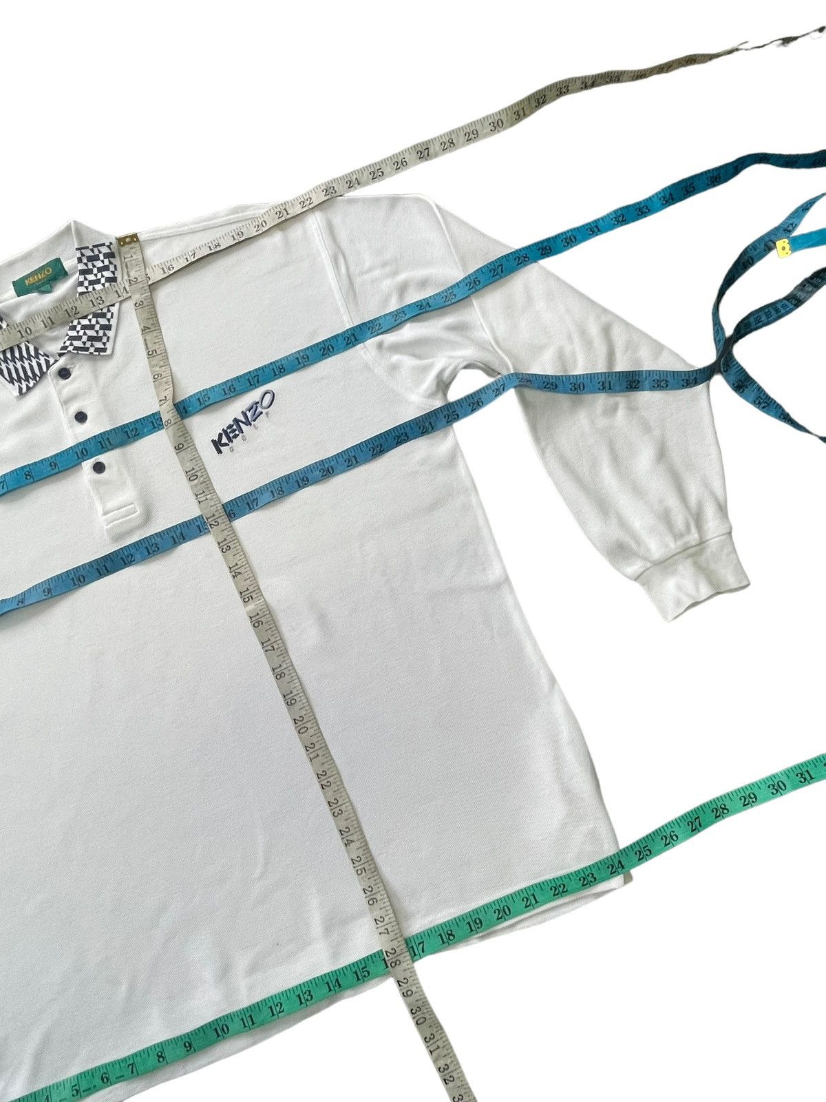 Kenzo Vintage Kenzo Golf Polo Long Sleave Size US XL / EU 56 / 4 - 10 Thumbnail
