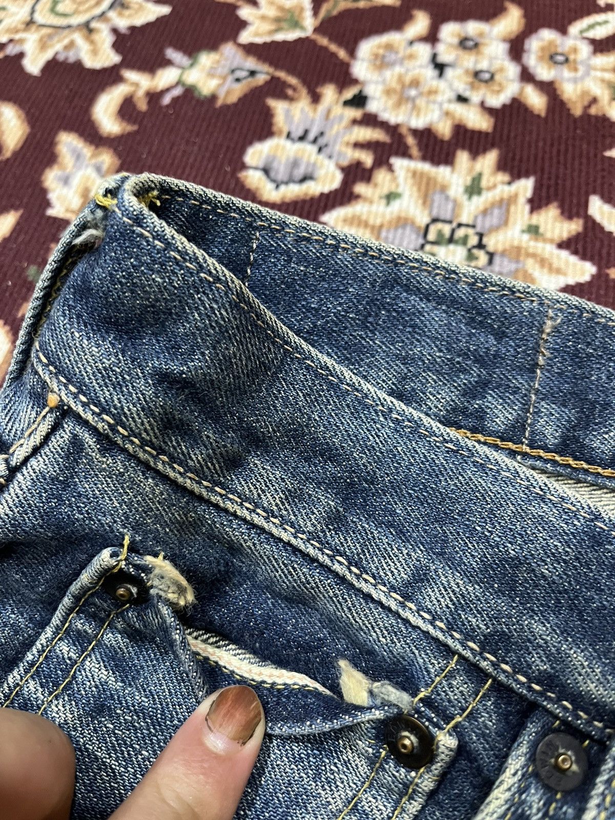 Edwin Vintage Edwin 505x Redline Selvedge Denim Size US 29 - 9 Thumbnail