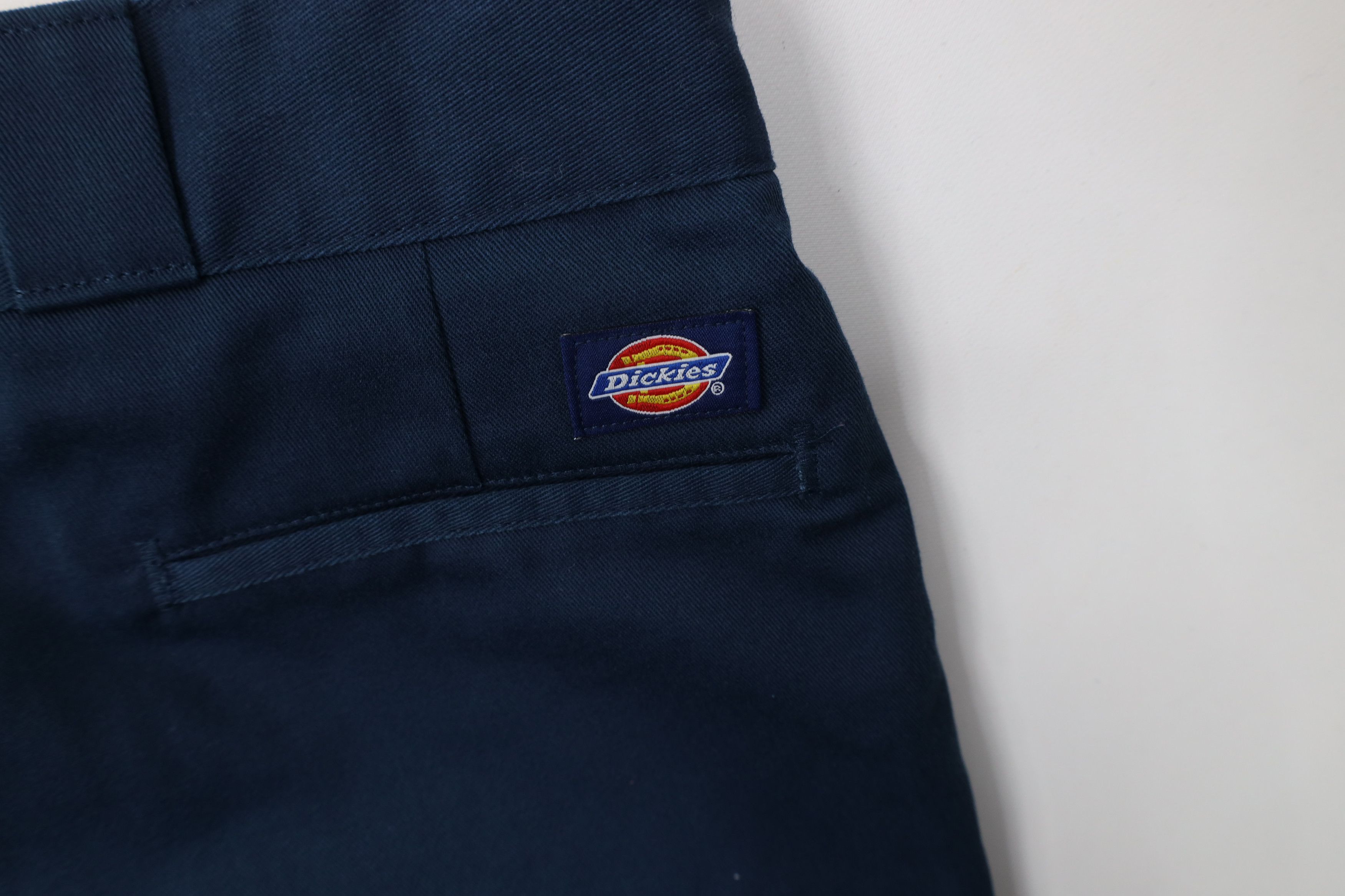 Dickies Vintage 70s Dickeis Chamois Lined Wide Leg Pants Blue USA Size US 38 / EU 54 - 15 Thumbnail
