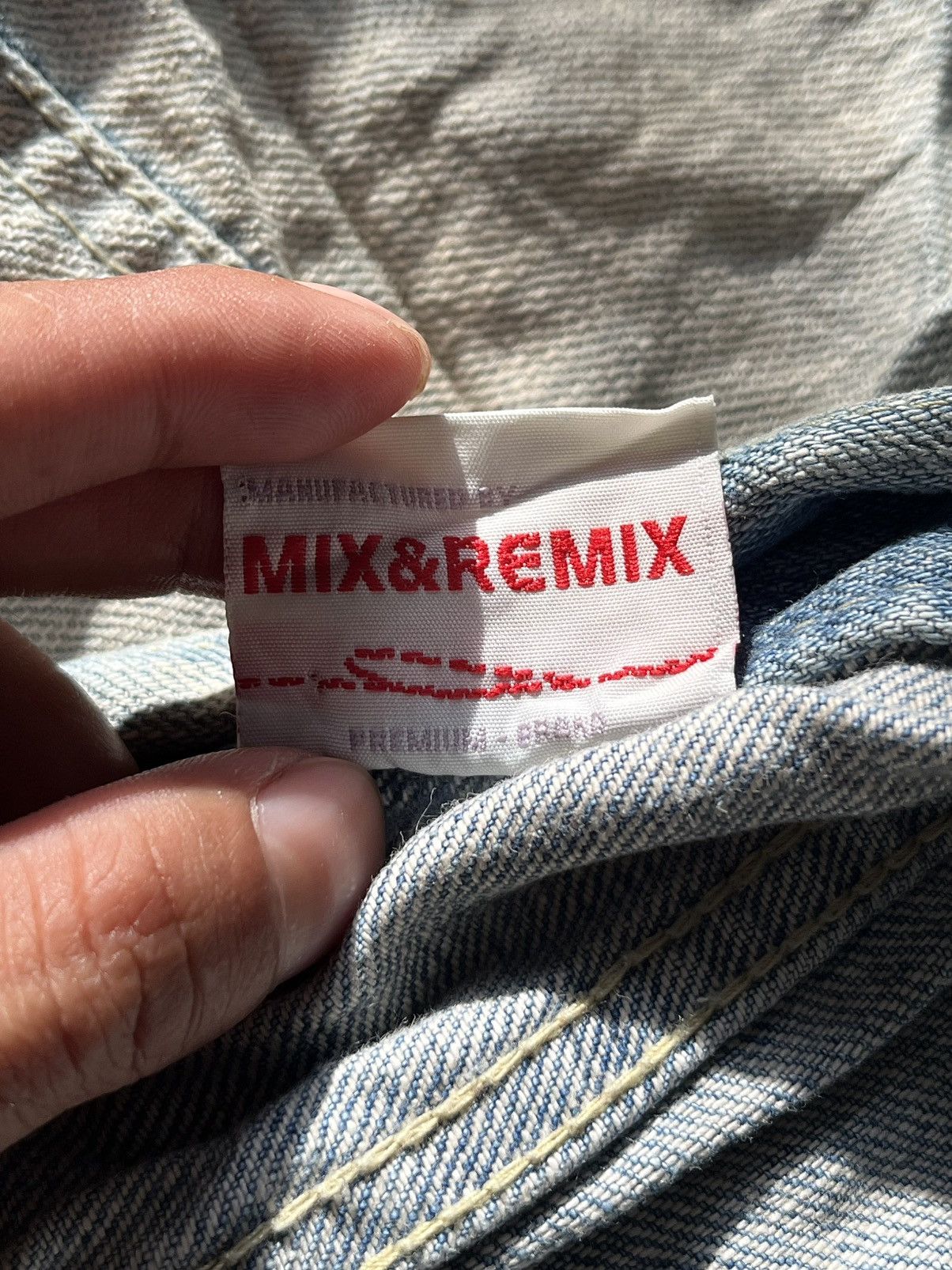Japanese Brand IfSixWasNine Distressed flare Denim Style Slinky Size US 30 / EU 46 - 10 Thumbnail