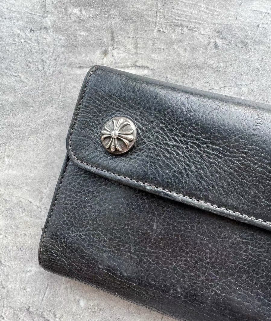 Chrome Hearts Chrome Hearts Silver Buckle Sword Trifold Wallet Size ONE SIZE - 3 Thumbnail