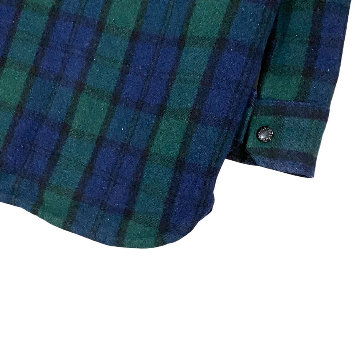Levi's × Levi's Vintage Clothing VTG LEVIS SHERPA COLLAR WOOL TARTAN SNAP BUTTON JACKET Size US M / EU 48-50 / 2 - 6 Thumbnail