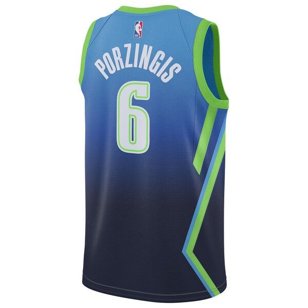 NBA × Nike Authentic Nike Dallas Mavericks City Jersey Porzingis vapor Size US XXL / EU 58 / 5 - 2 Thumbnail