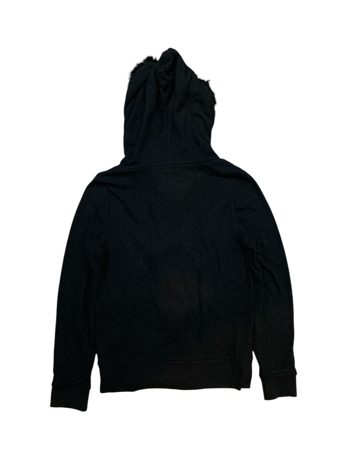 If Six Was Nine 2000s Joky Gal - Fur Hoodie Jacket Toggle Vkei Apocalypse Size US S / EU 44-46 / 1 - 5 Thumbnail