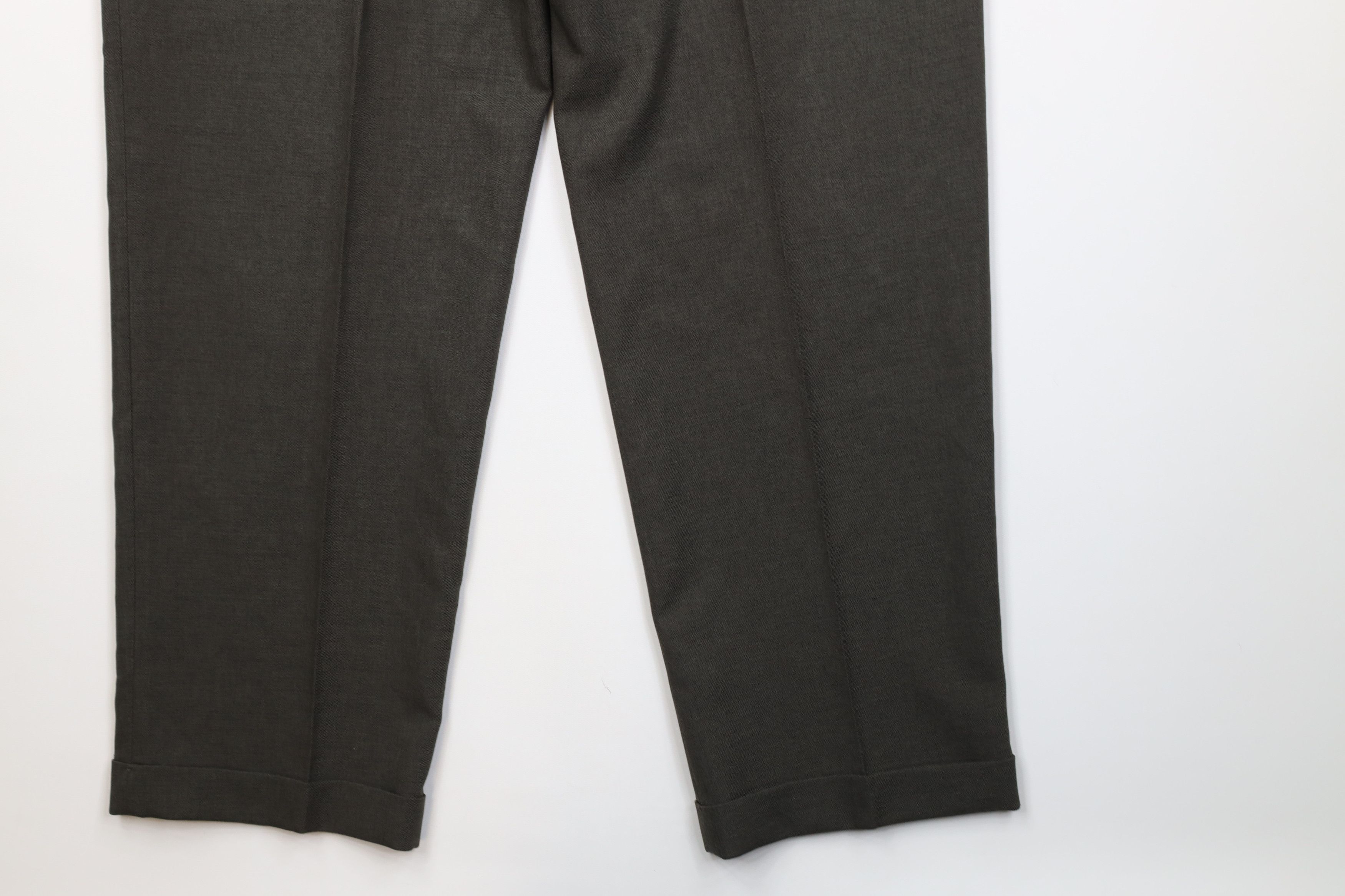 Vintage Vintage 90s Streetwear Wide Leg Chino Pants Trousers Green Size US 34 / EU 50 - 13 Thumbnail