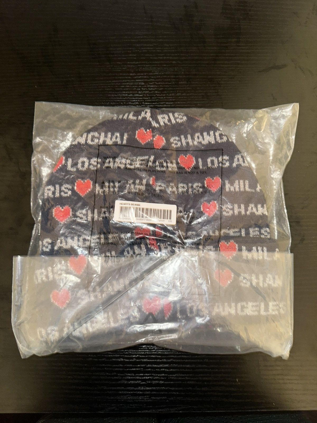 Supreme Supreme Hearts Beanie Size ONE SIZE - 2 Thumbnail