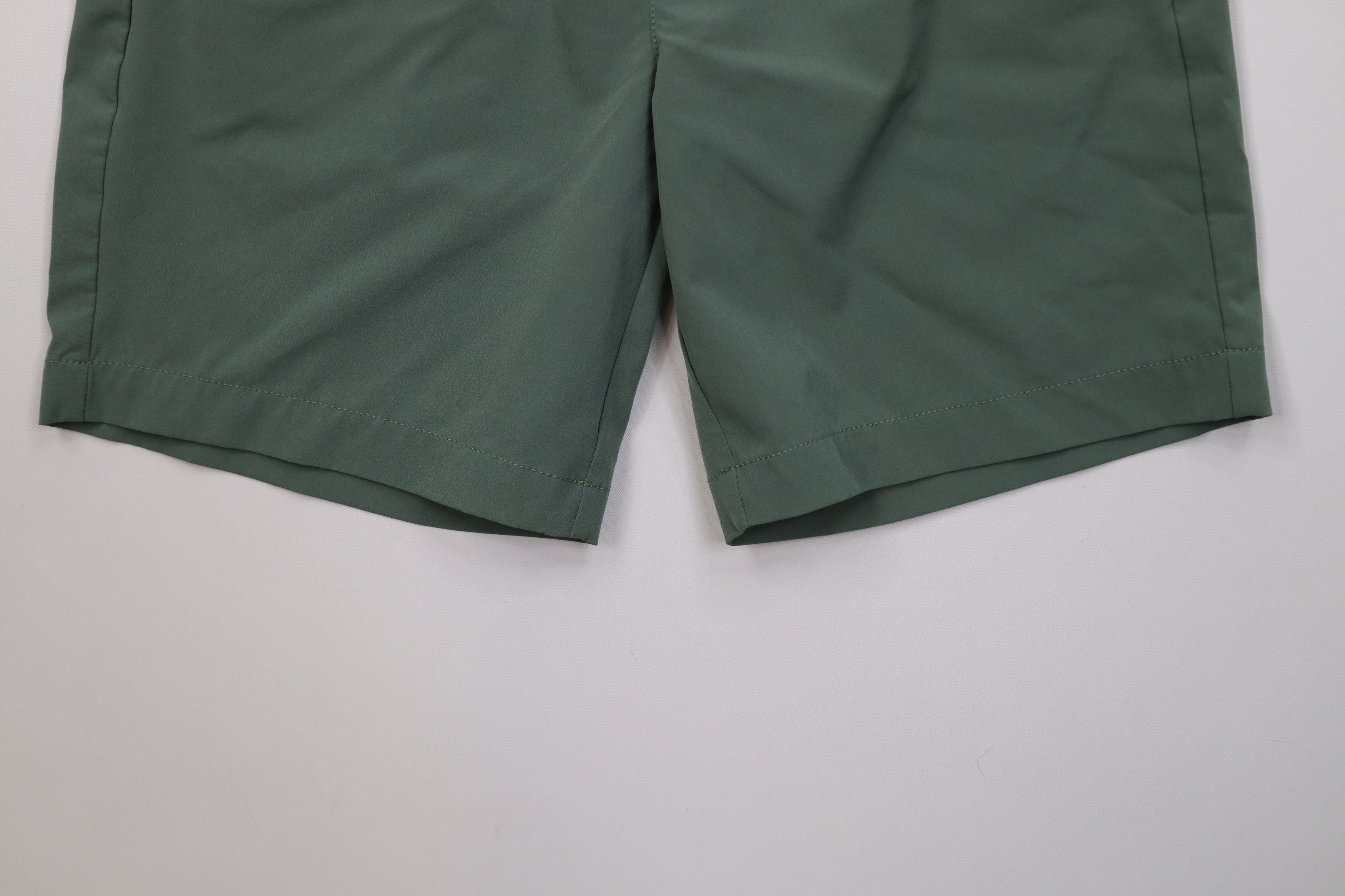 J.Crew Y2K J Crew Flex Above Knee Shorts Moss Green Drawstring Size US 28 / EU 44 - 4 Thumbnail
