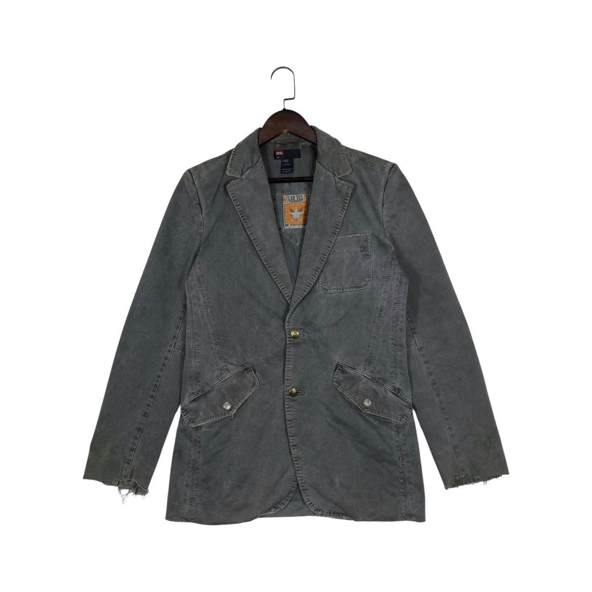 55DSL × Diesel × Diesel Black Gold Vintage Diesel Stonewash Distressed Jacket Size S / US 4 / IT 40 - 1 Thumbnail