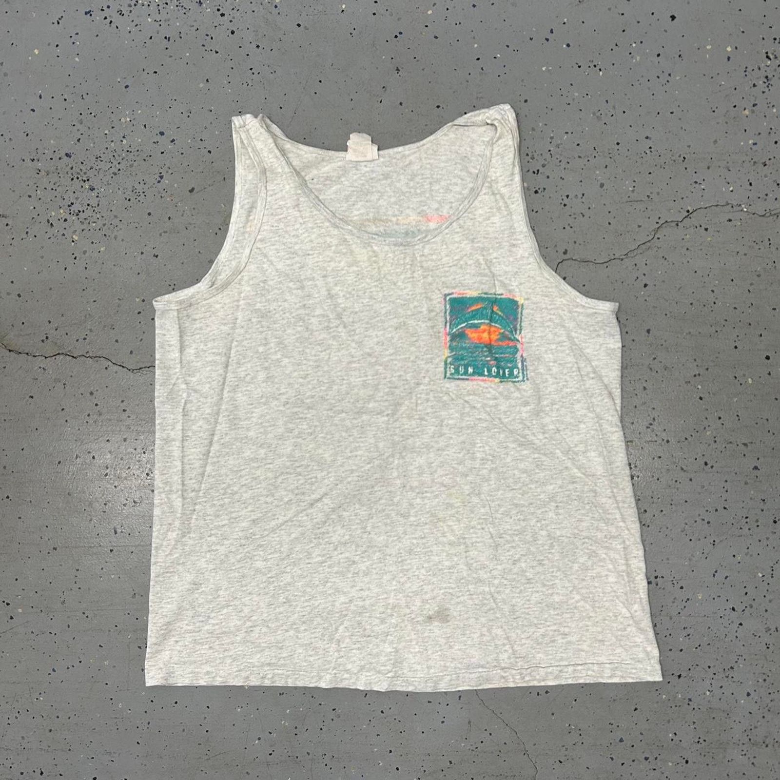Other VTG 80s Sun Lover Tank Top Size XL / US 12-14 / IT 48-50 - 4 Thumbnail