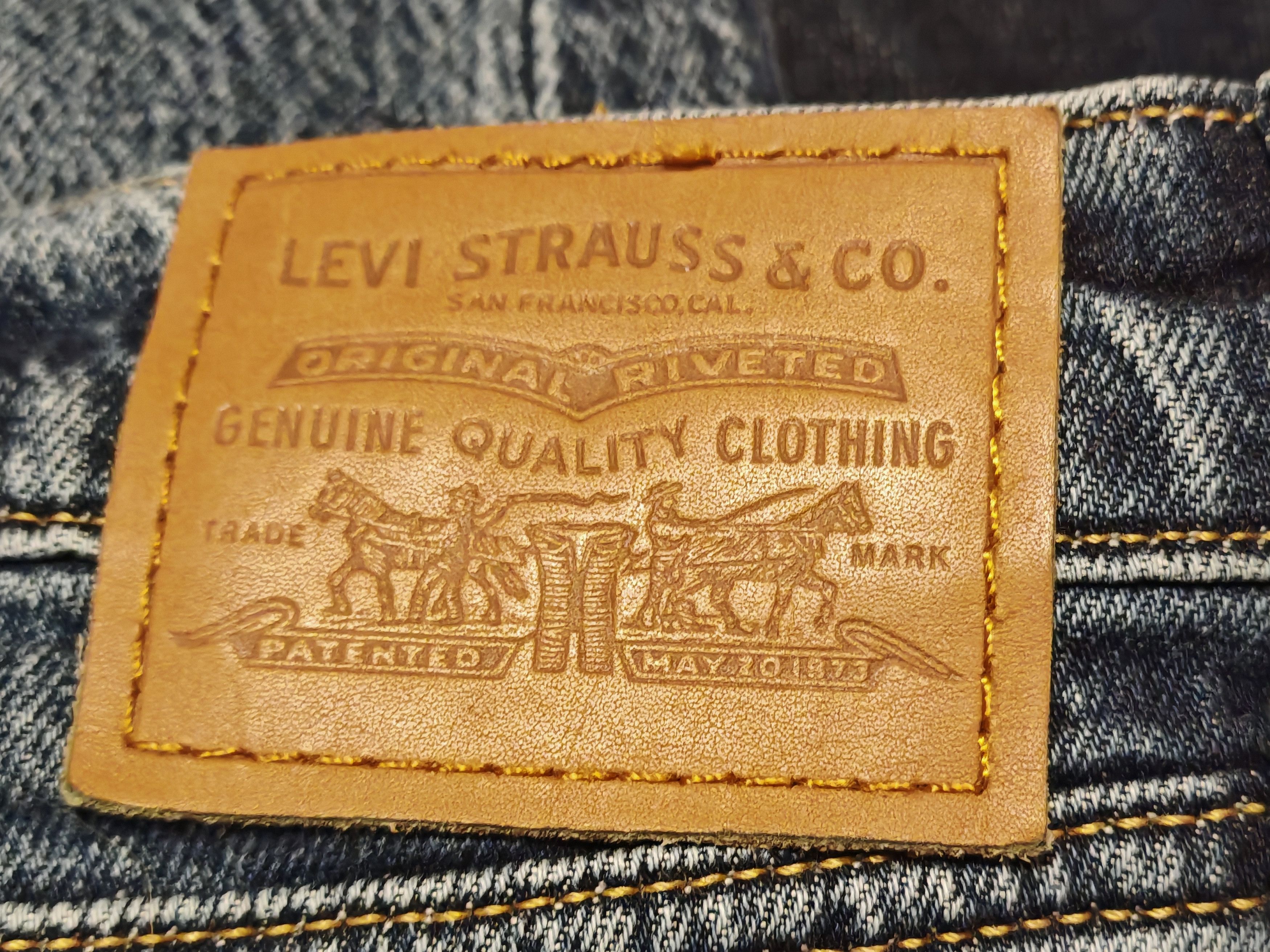 Jean × Levi's × Vintage Levi's Premium 70s High Flare Flared Distressed Jeans sz 32 Size US 32 / EU 48 - 7 Thumbnail
