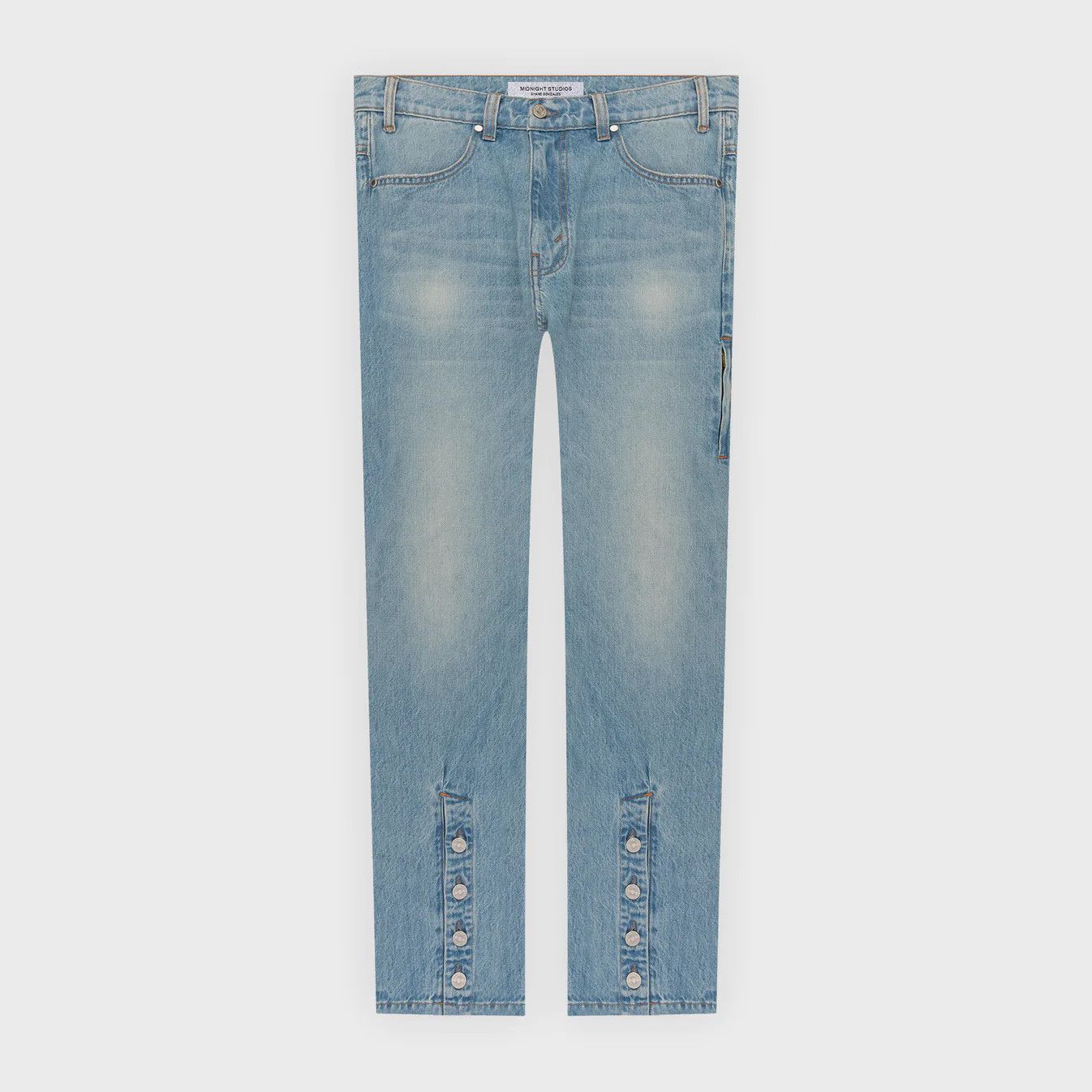 Midnight Studios Midnight Studios Hollywood 5 Pocket Denim Jeans Blue Size US 30 / EU 46 - 6 Thumbnail