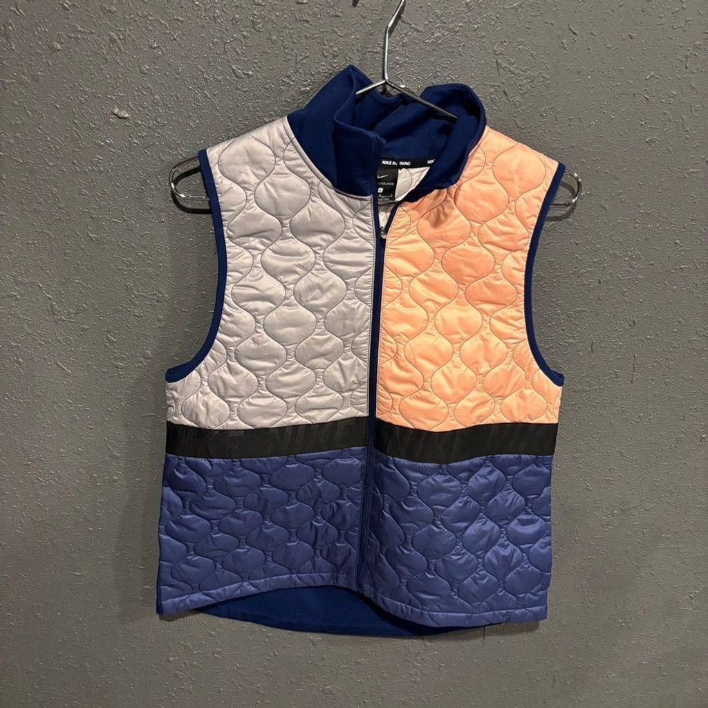 Nike Nike Aerolayer Colorblock Quilted Vest Size L / US 10 / IT 46 - 1 Thumbnail