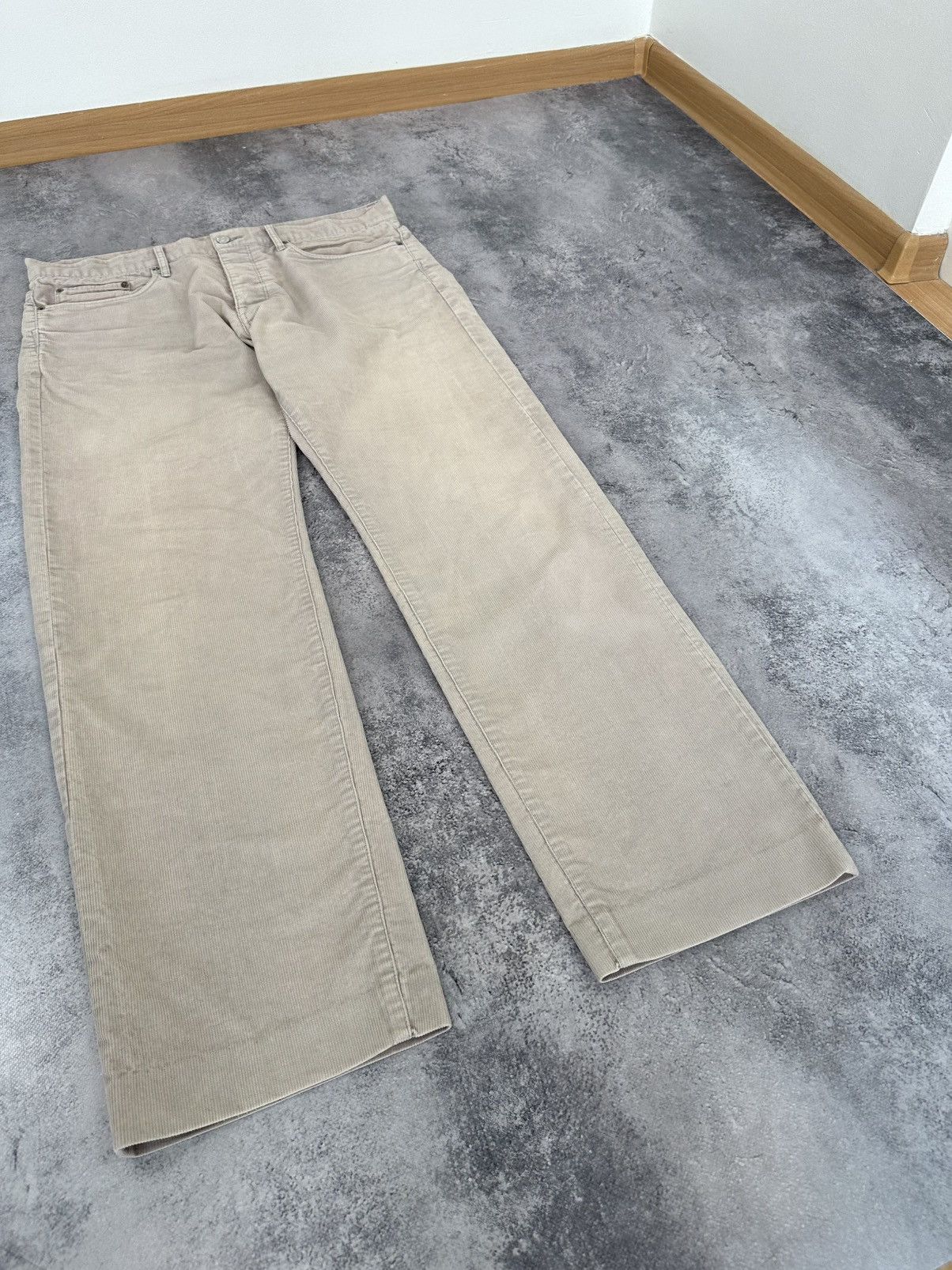 Helmut Lang Vintage Helmut Lang 2000's Archival Designer Corduroy Pants Size US 36 / EU 52 - 3 Thumbnail