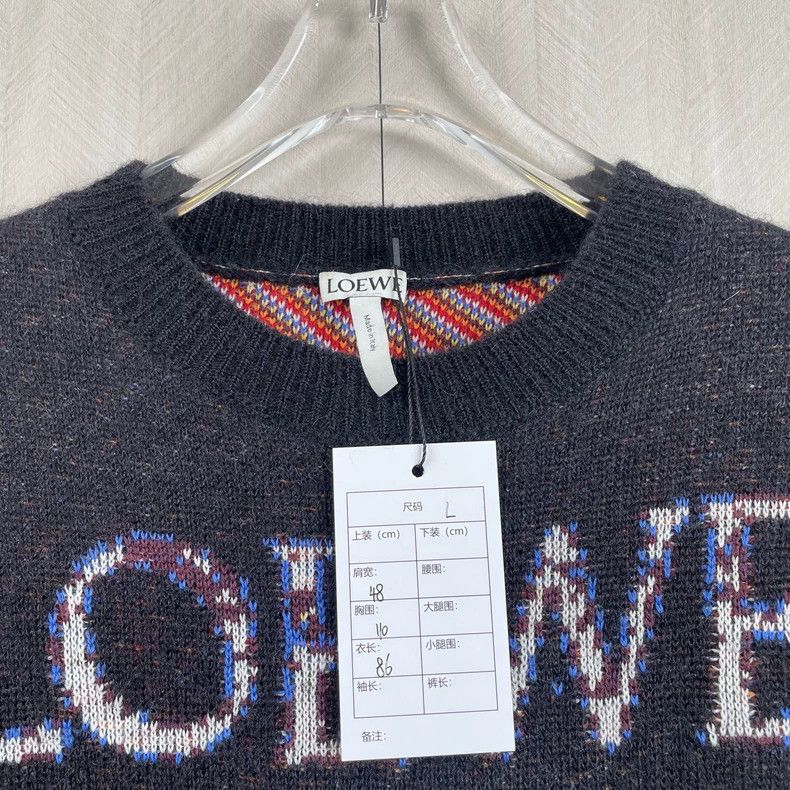 Loewe Loewe Sunset knitted embroidered lace sweater Size L / US 10 / IT 46 - 2 Thumbnail