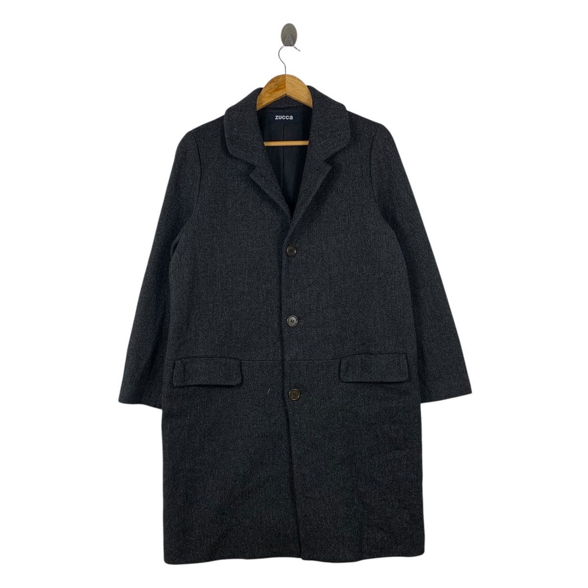 ZUCCA French Fashion Designer Casualwear Coat Parka Jacket