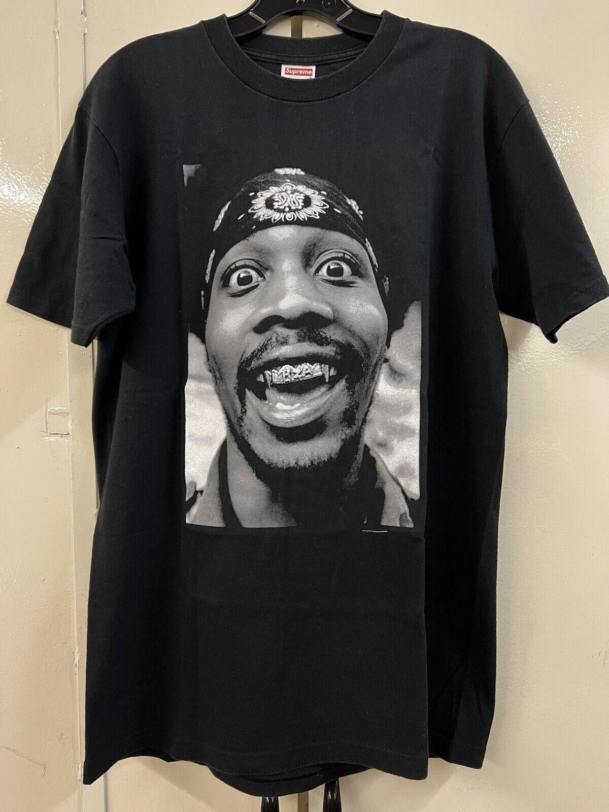 Supreme SS05 Supreme David Corio RZA Portrait Tee Black M 2005 Size US M / EU 48-50 / 2 - 2 Thumbnail