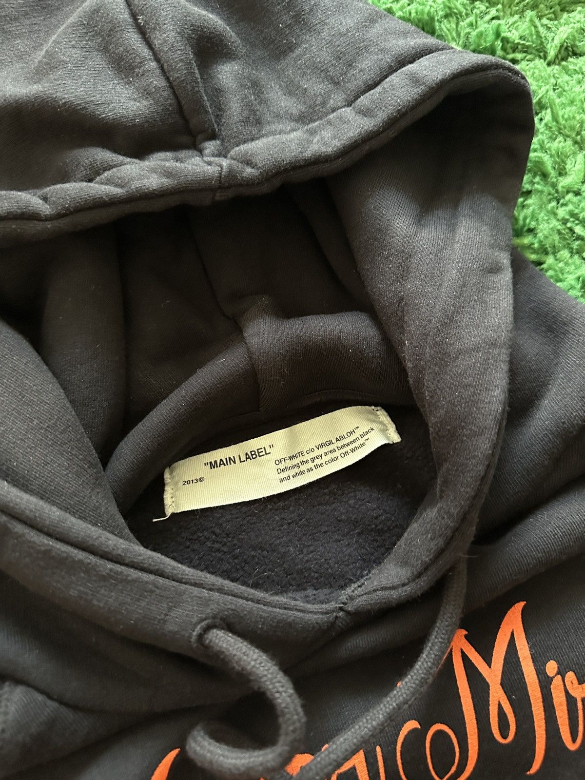 Off-White Off White Mirror Mirror Cropped Hoodie Size US XL / EU 56 / 4 - 3 Thumbnail