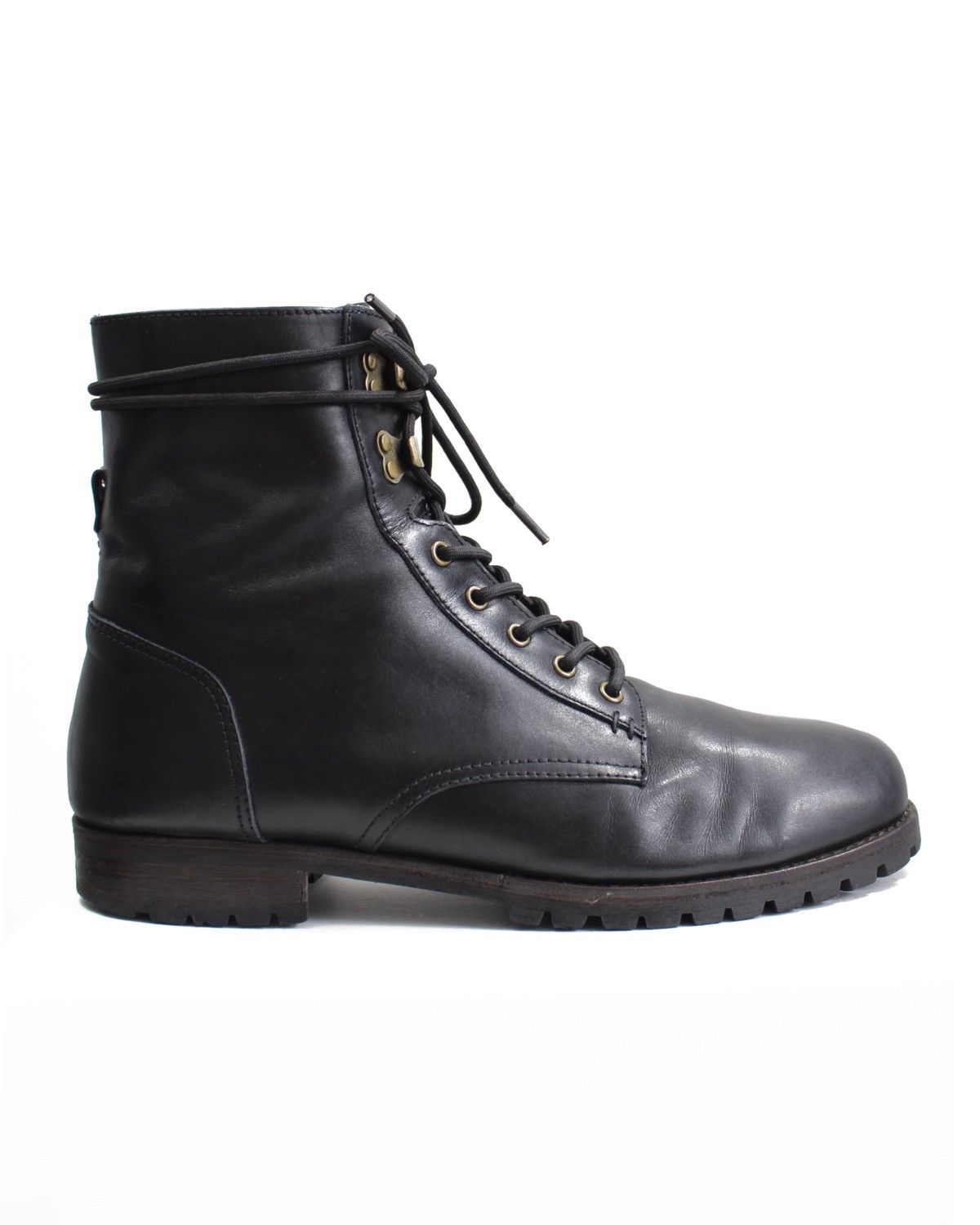 Japanese Brand SS2019 RENOM PARIS LEATHER WORK BOOTS Size US 8 / EU 41 - 2 Thumbnail