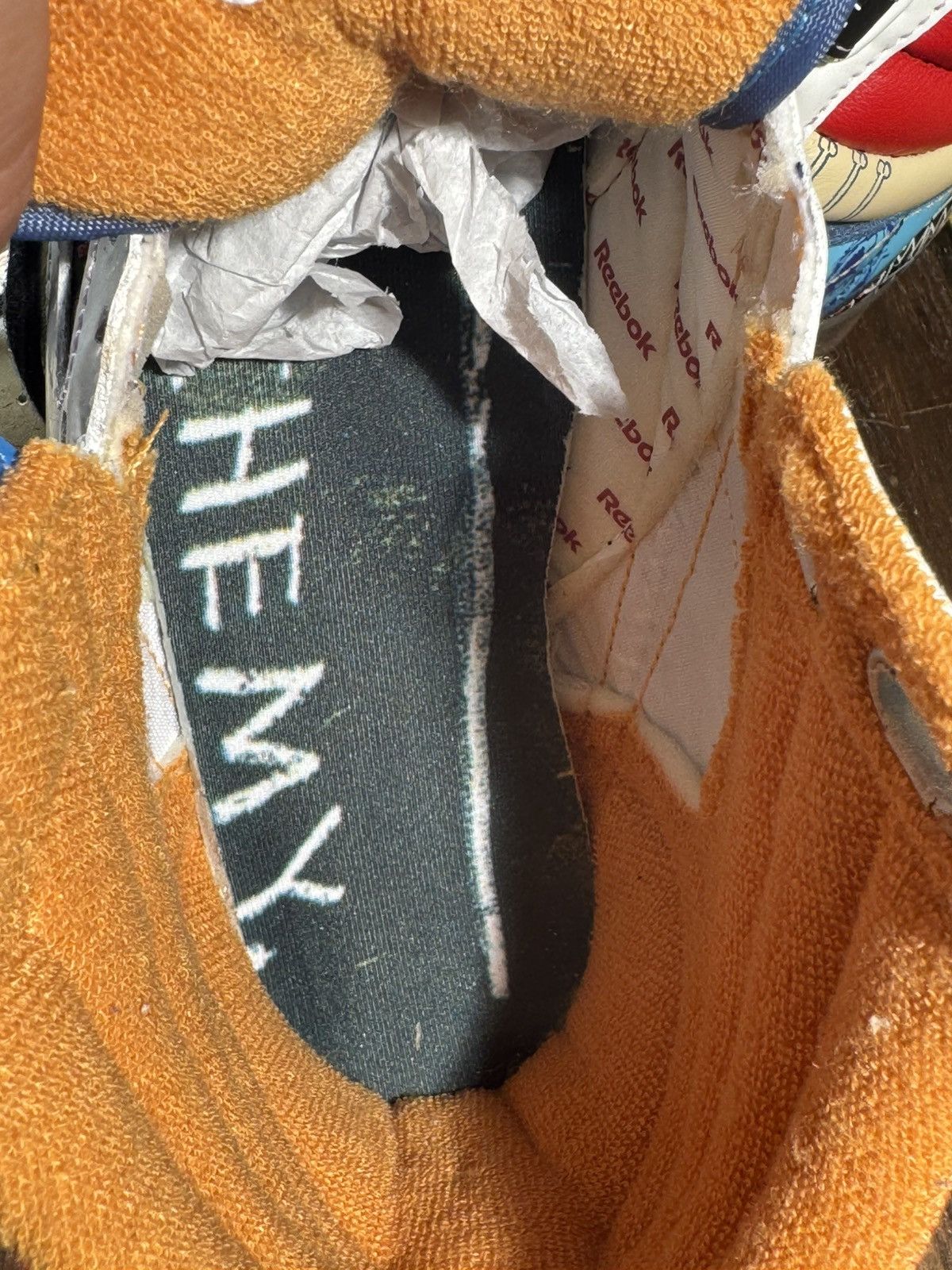 Reebok Jean-Michel Basquiat Inspired Reebok Sneakers Size US 7.5 / IT 37.5 - 5 Thumbnail