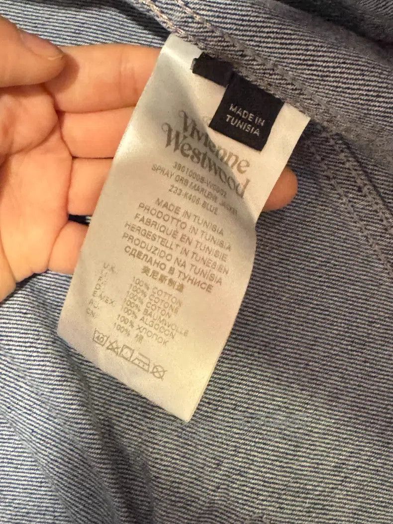 Vivienne Westwood Vivienne Westwood Denim Jacket Size L / US 10 / IT 46 - 5 Thumbnail