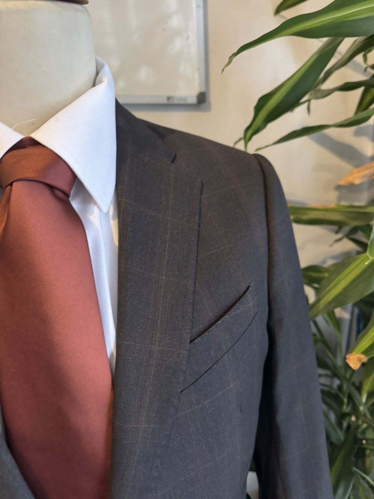 Armani Collezioni Armani Collezioni Brown suit 48 Size 48R - 3 Thumbnail