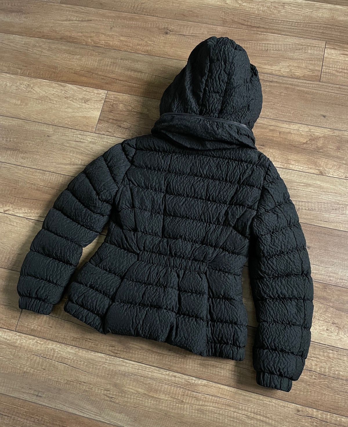 Moncler Moncler Women's Black Down Hooded Jacket Size S / US 4 / IT 40 - 3 Thumbnail