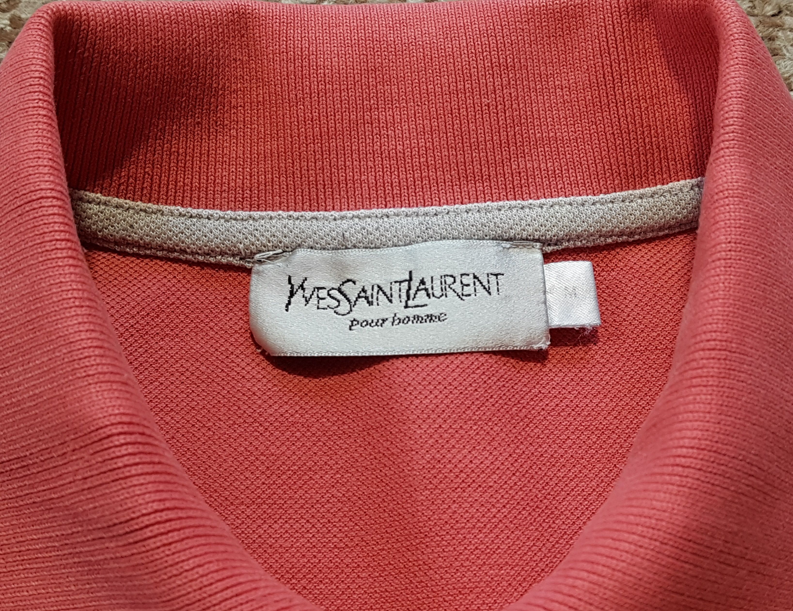 Yves Saint Laurent YSL Vintage Yves Saint Laurent Polo Short Sleeve Shirt sz M Size US M / EU 48-50 / 2 - 6 Thumbnail
