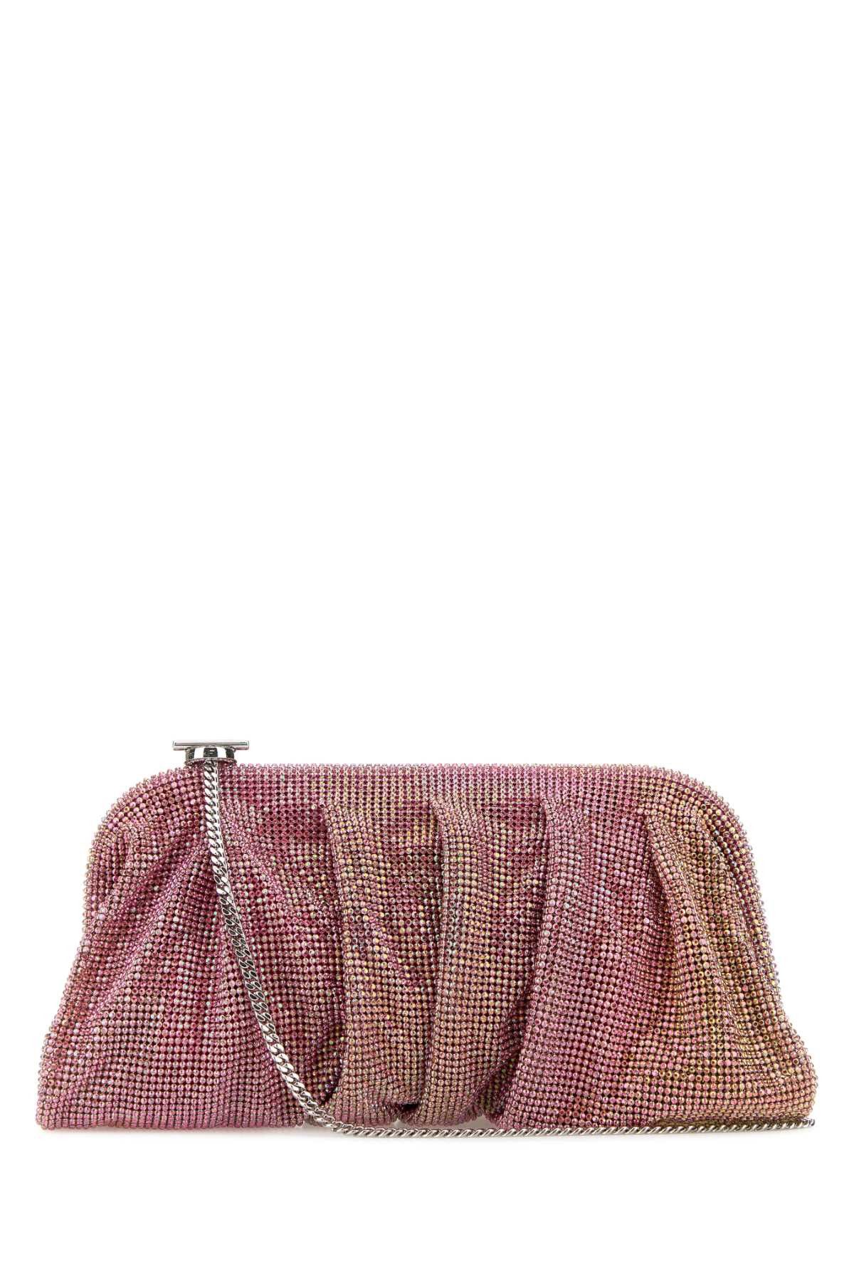 Benedetta Bruzziches Embellished Fabric Large Venus Clutch Size ONE SIZE - 1 Thumbnail
