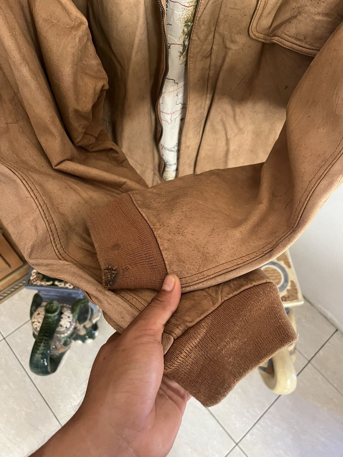 Marlboro Marlboro Vintage Suede Jacket Size US XL / EU 56 / 4 - 7 Thumbnail