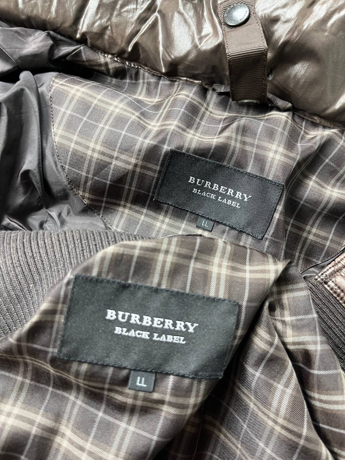 Burberry 00’ Japanese Burberry fur puffer jacket Size US L / EU 52-54 / 3 - 7 Thumbnail