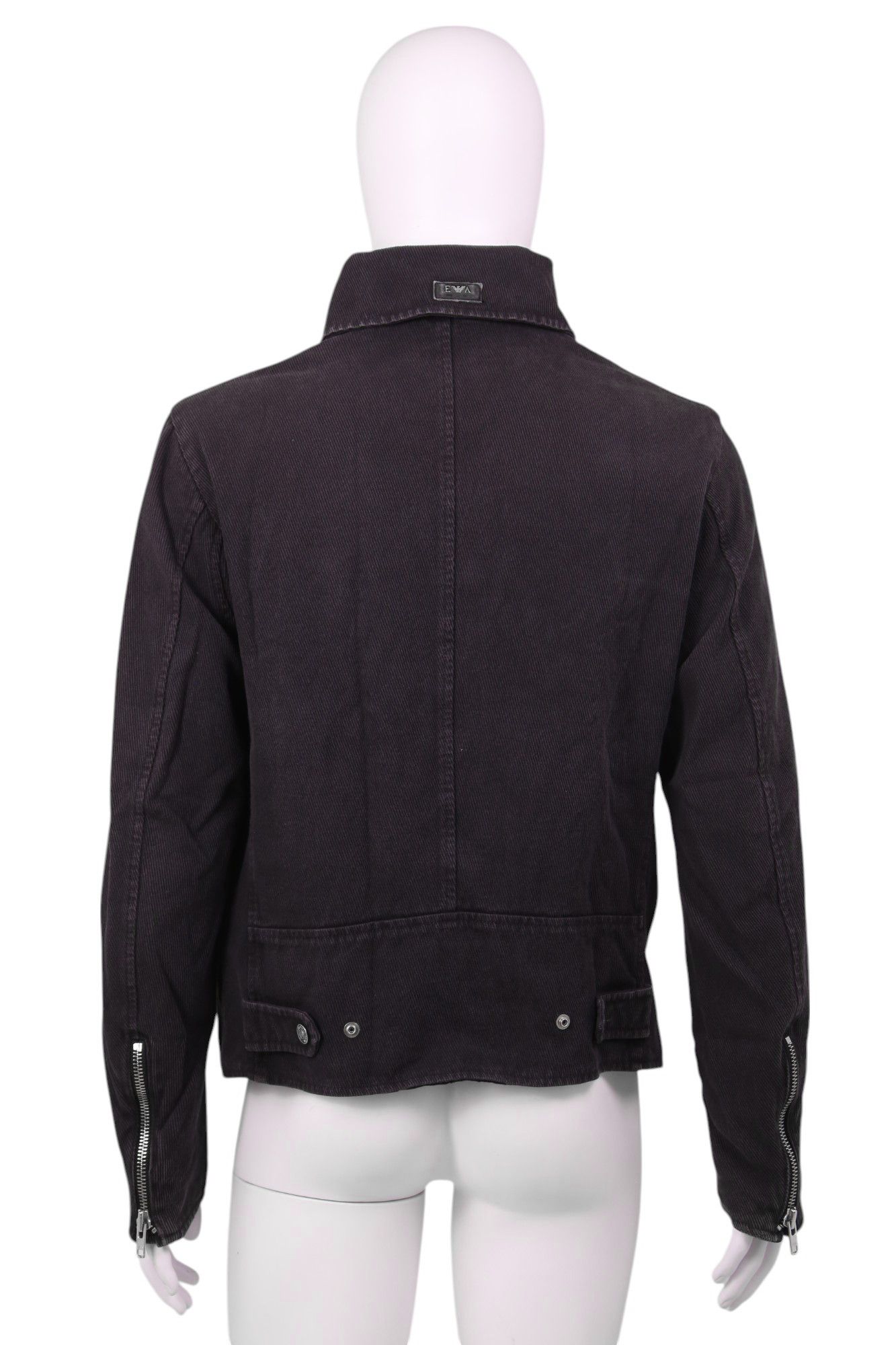 Giorgio Armani 1990's Multizip Cotton Jacket Size US L / EU 52-54 / 3 - 3 Thumbnail