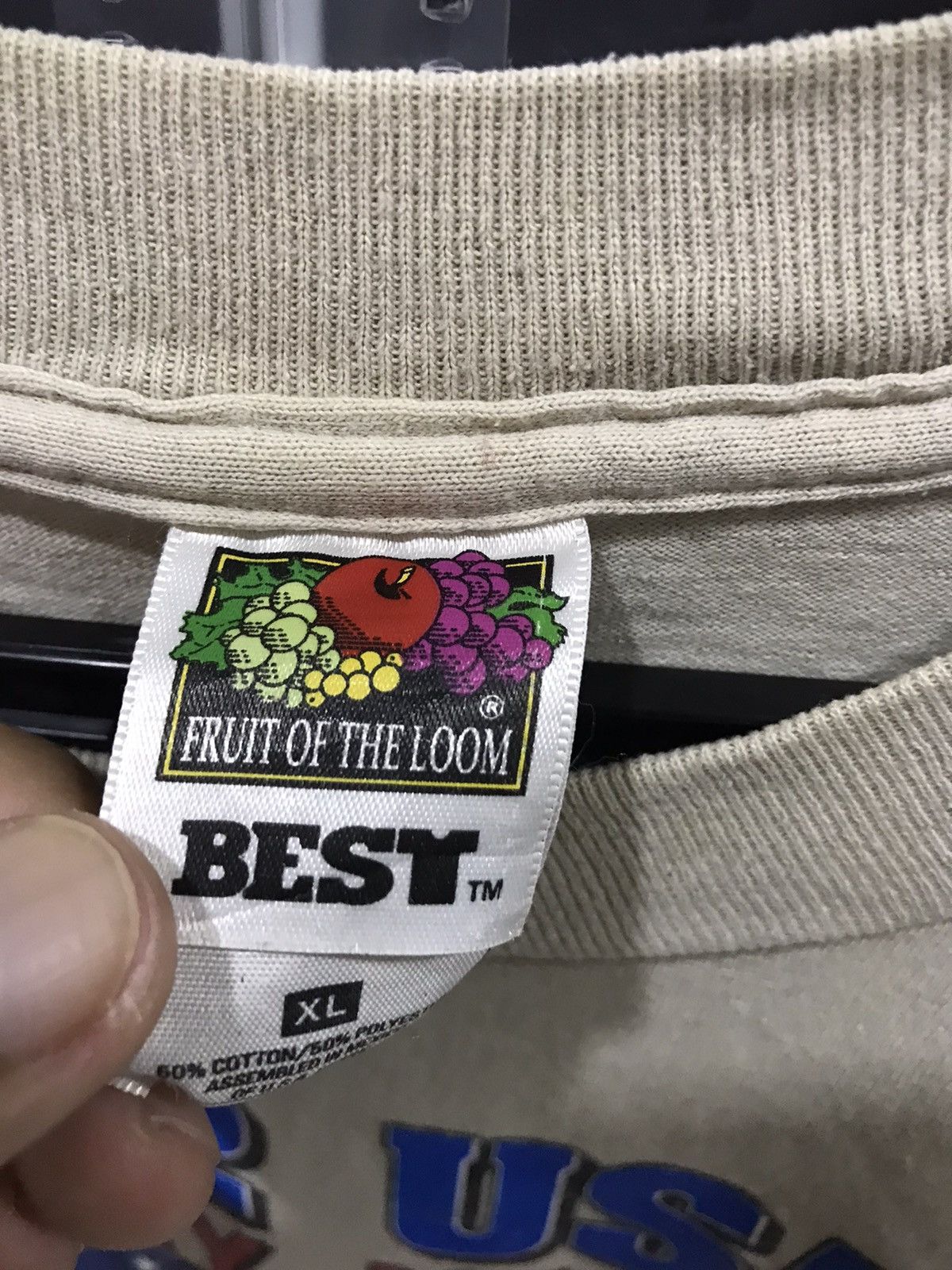 Fruit Of The Loom × Vintage Vintage U.S Army Power Lifting Size US XL / EU 56 / 4 - 5 Thumbnail