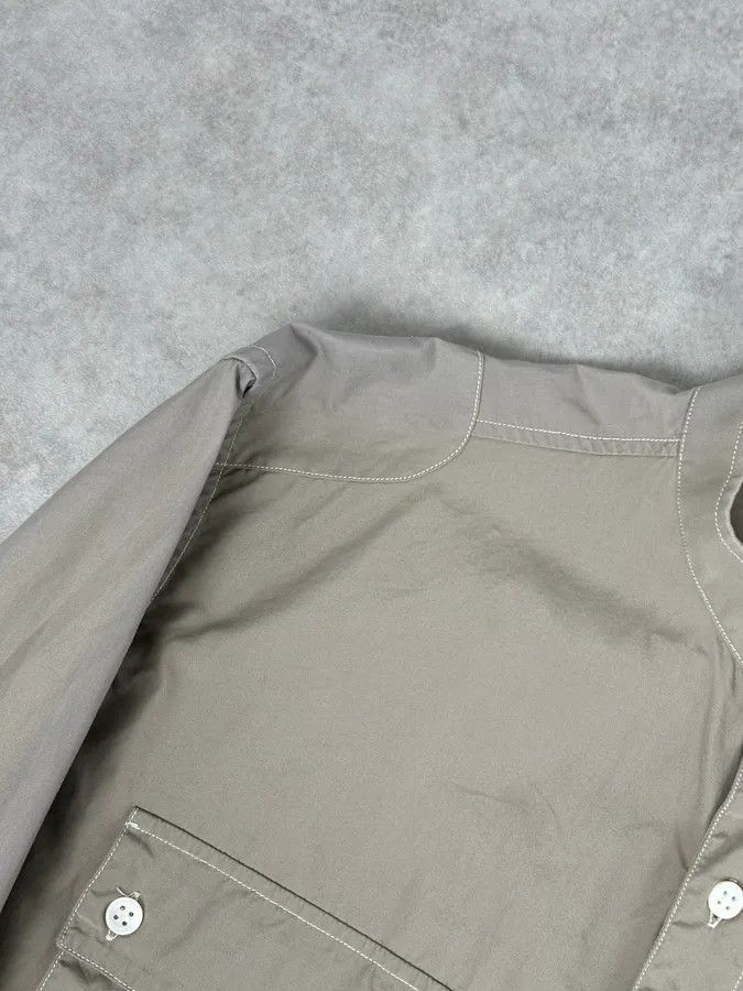 Yves Saint Laurent AW2005 Yves Saint Laurent Beige Cotton Cargo Shirt Size US M / EU 48-50 / 2 - 9 Thumbnail