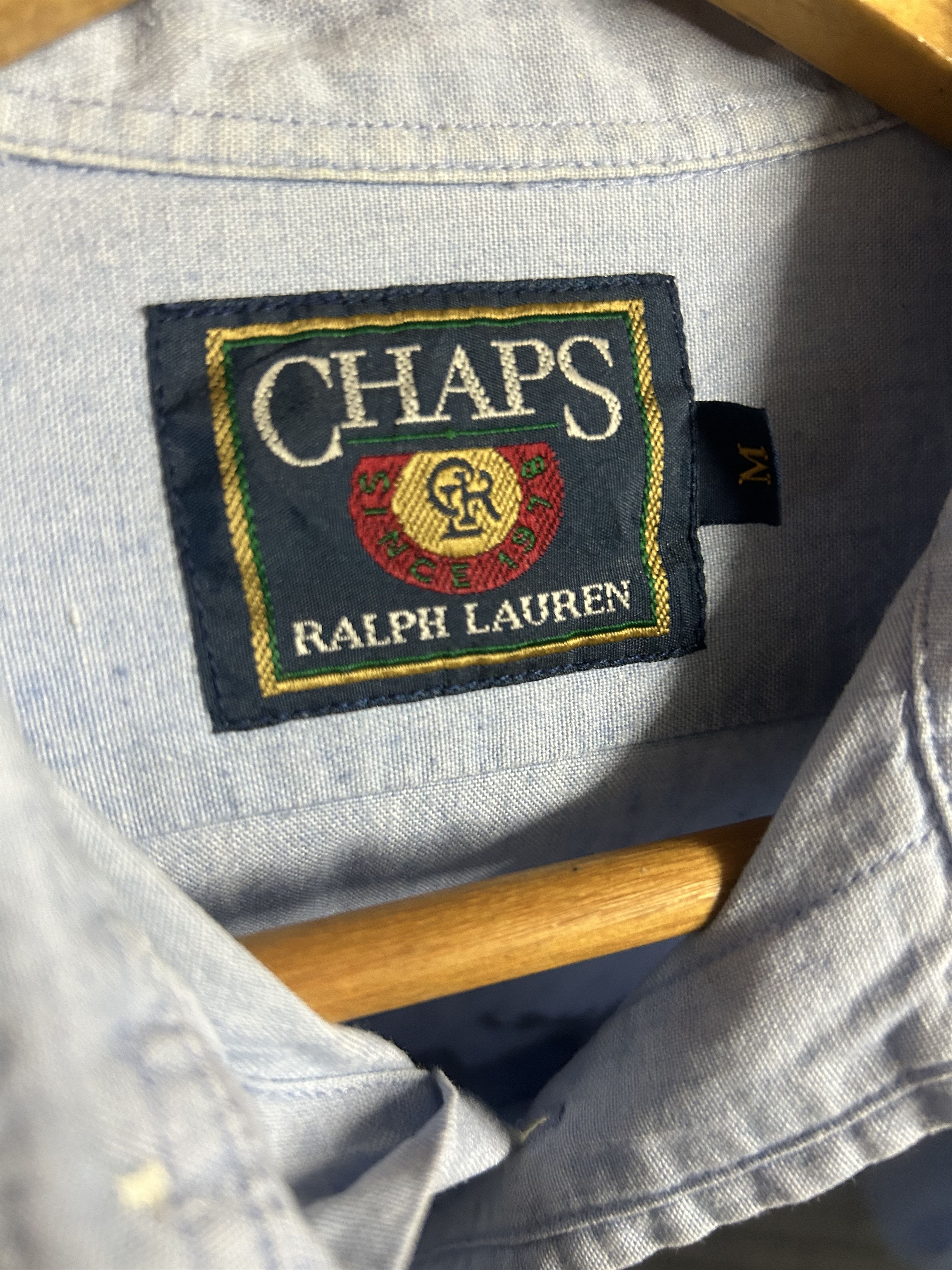 Chaps Ralph Lauren × Vintage Very cool design embroidered logo Chaps by ralph lauren e Size US M / EU 48-50 / 2 - 6 Thumbnail
