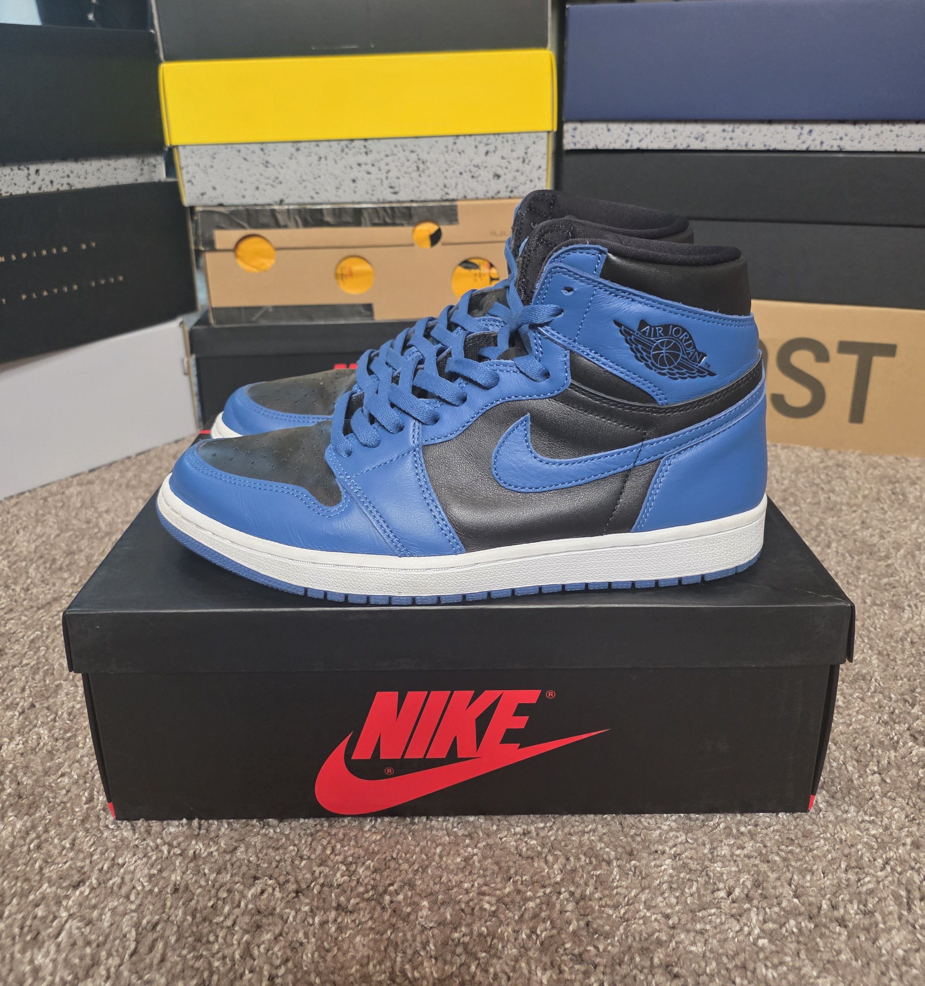 Jordan Brand Air Jordan 1 Dark Marina Blue Size US 11 / EU 44 - 3 Thumbnail