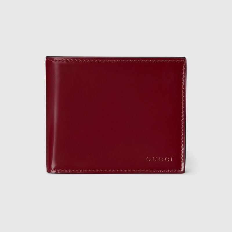 Gucci oc11z1225 Size: OS / Fold Embossed Wallet in Red Size ONE SIZE - 1 Thumbnail