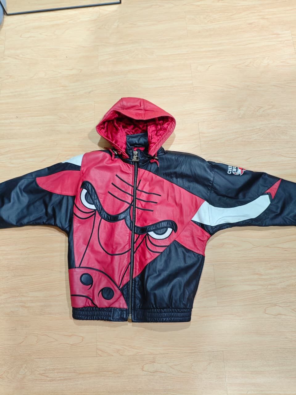 Starter Vintage Starter Chicago Bulls Leather Jacket Size US M / EU 48-50 / 2 - 2 Thumbnail