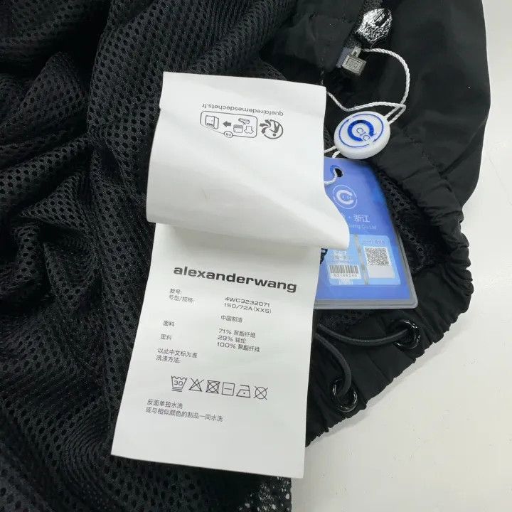 Alexander Wang Alexander Wang Black Zip-Up Jacket for Women - Size XXS / US 00 / IT 34 - 3 Thumbnail