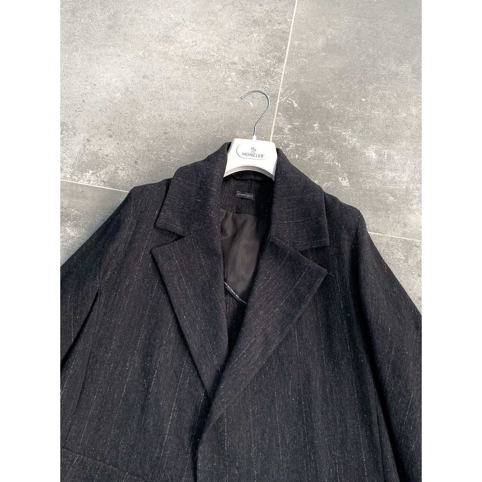 Annette Gortz × Designer Women's ANNETTE GORTZ LINEN Trench Coat Jacket EU 38 UK 10 Size M / US 6-8 / IT 42-44 - 8 Thumbnail