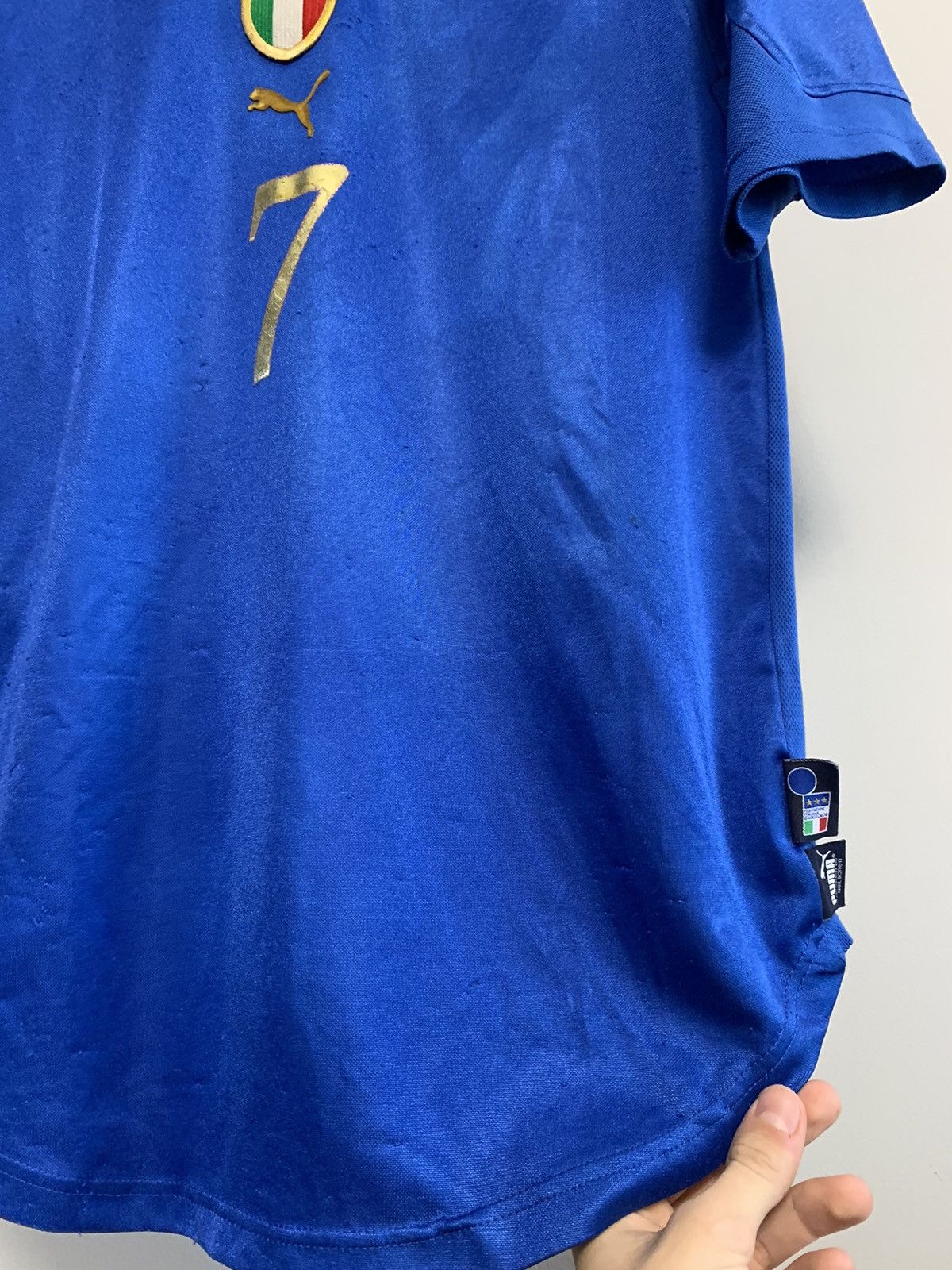Puma × Vintage VINTAGE ITALY 2000s #7 DEL PIERO FOOTBALL SHIRT Size US M / EU 48-50 / 2 - 8 Thumbnail