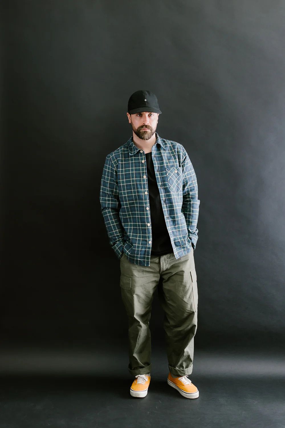 Rogue Territory 💚 Rogue Territory Jumper Shirt in Vintage Slub Plaid NEW Size US M / EU 48-50 / 2 - 6 Thumbnail