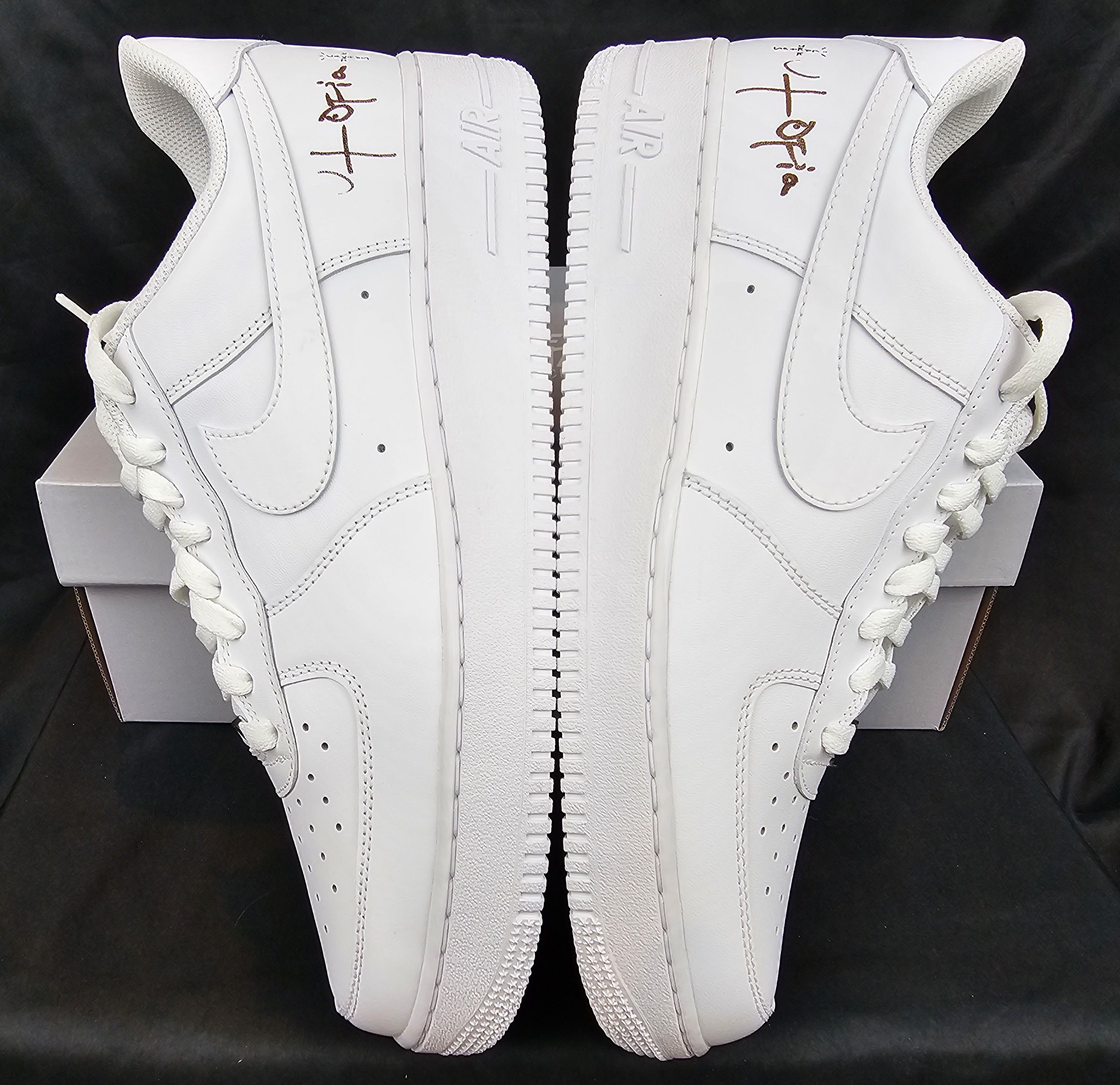 Nike × Travis Scott Nike Air Force 1 Low '07 Utopia Travis Scott Cactus Jack Size US 12 / EU 45 - 6 Thumbnail