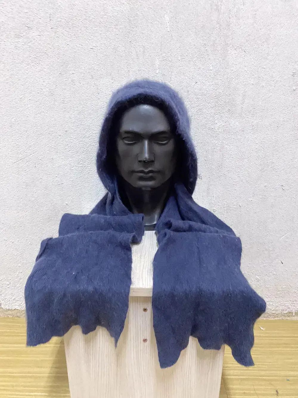 Phoenix Clothing Phoenix Plain Hooded Scarf Hat Size ONE SIZE - 2 Thumbnail