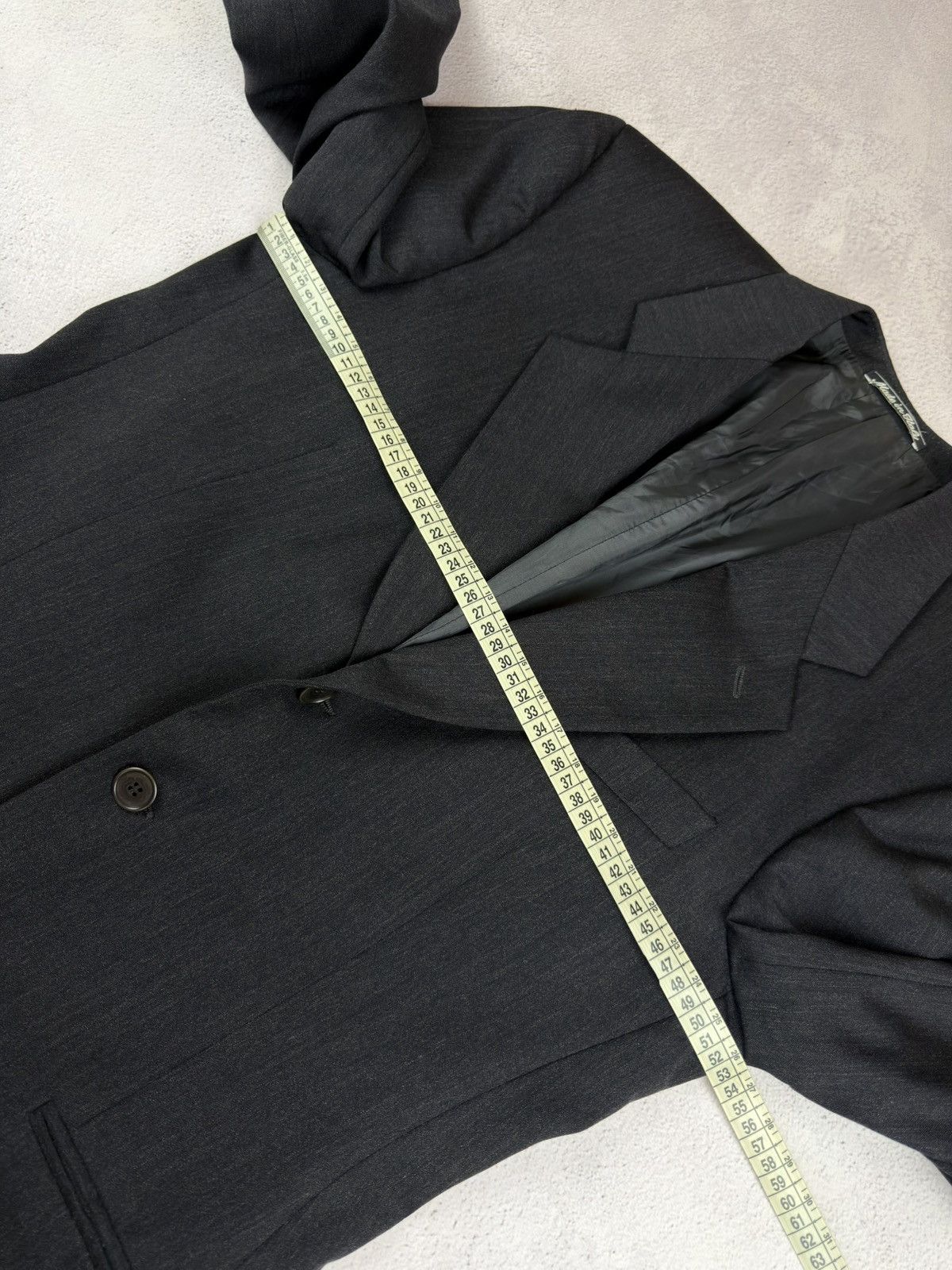 Giorgio Armani Vintage Giorgio Armani Le Collezioni Wool Blazer Size 48 Size 48R - 13 Thumbnail