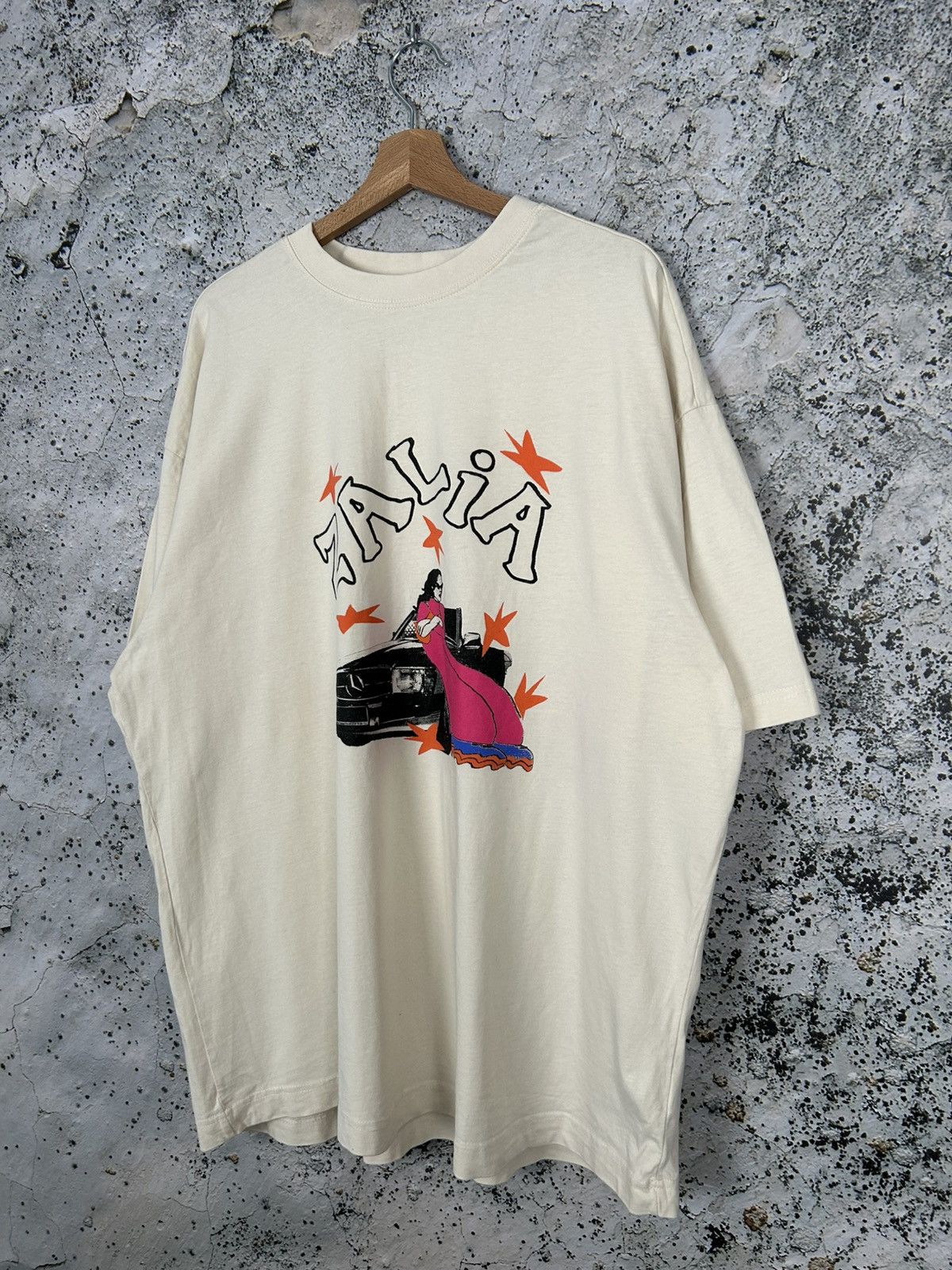 Rap Tees Zalia Oversized Rap Tee Streetwear Hype Skate Baggy Retro Size US M / EU 48-50 / 2 - 2 Thumbnail