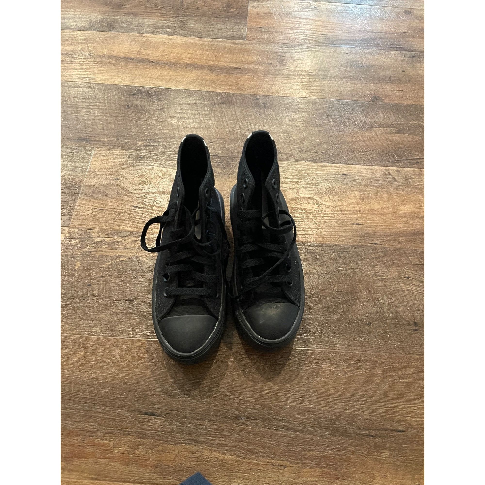 Converse Converse Chuck Taylor All Star Move Hi Top Black Platform Sh Size US 5 / IT 35 - 3 Thumbnail