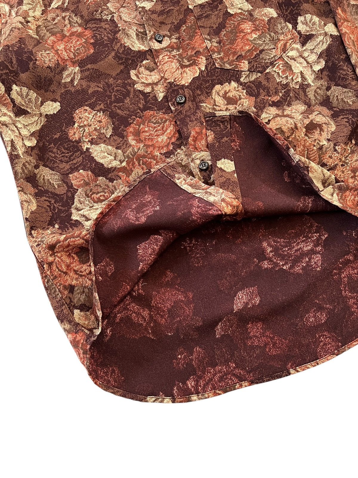 Tornado Mart Tornado Mart Floral Motif Button Up Shirt Size US S / EU 44-46 / 1 - 7 Thumbnail