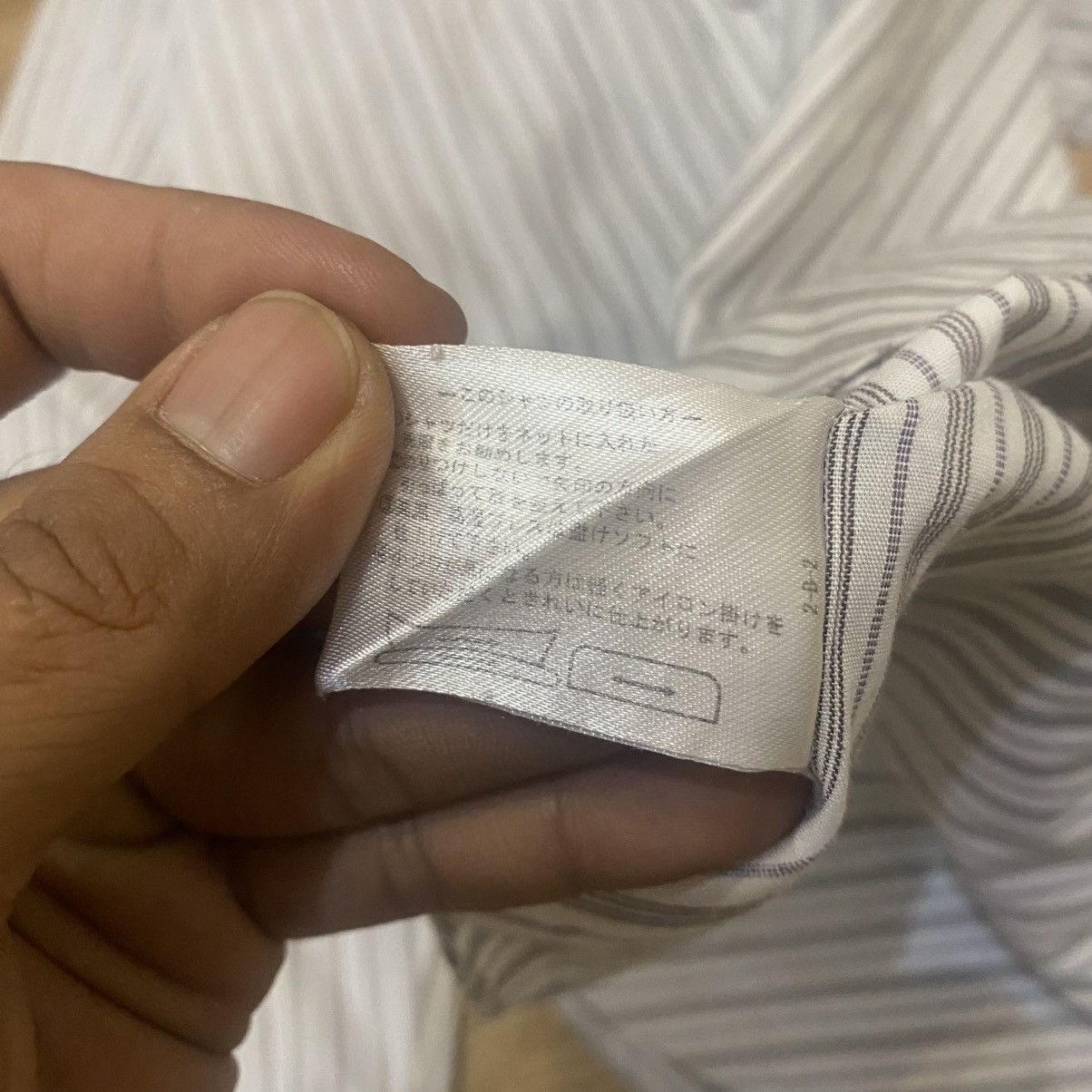 Yohji Yamamoto 90s Sacsny Y'saccs By Yohji Yamamoto Stripe LS Shirt Size US L / EU 52-54 / 3 - 13 Thumbnail