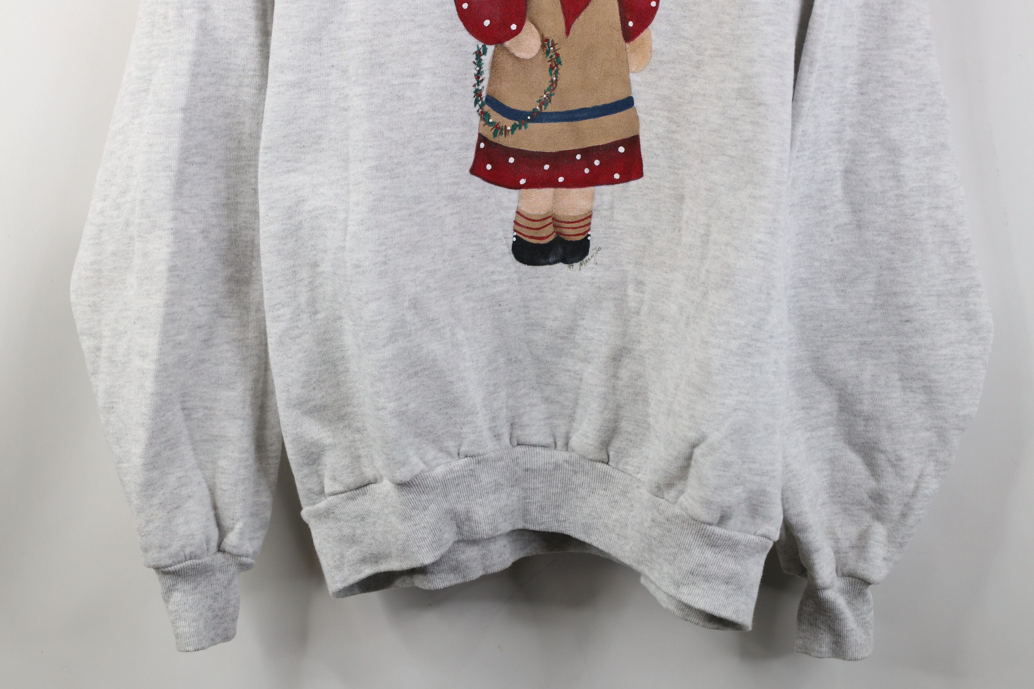 Vintage Vintage 90s Streetwear Christian Angel Crewneck Sweatshirt Size XL / US 12-14 / IT 48-50 - 3 Thumbnail