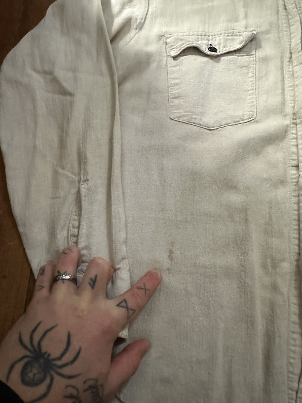 Levi's × Vintage Levi’s vintage collarless button up shirt Size US M / EU 48-50 / 2 - 2 Thumbnail